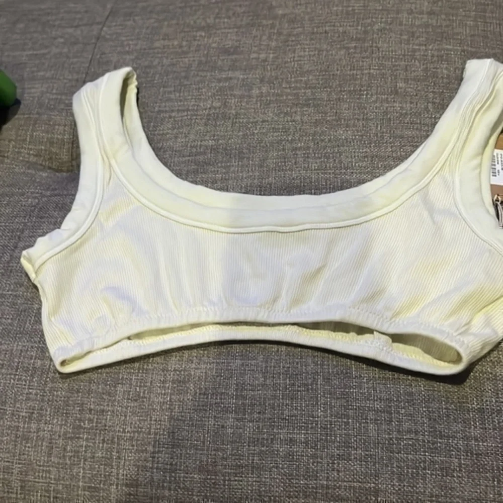 Skims Cotton Rib Scoop Bralette - Picture 2 of 4